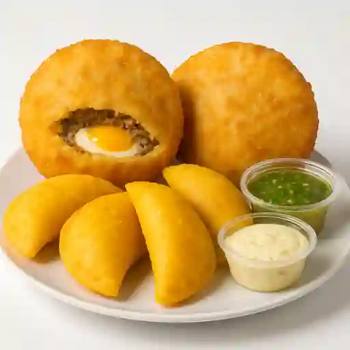 Arepa de Huevo Combo para Dos