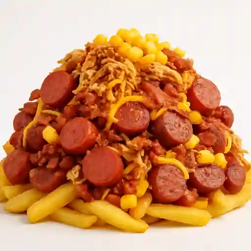 Salchipapa Especial 2 Personas