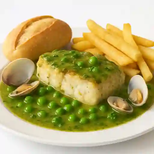 Róbalo en Salsa Verde
