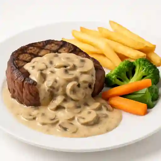 Baby Beef en Champiñones