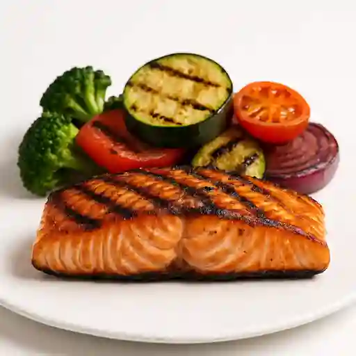 Salmón al Josper