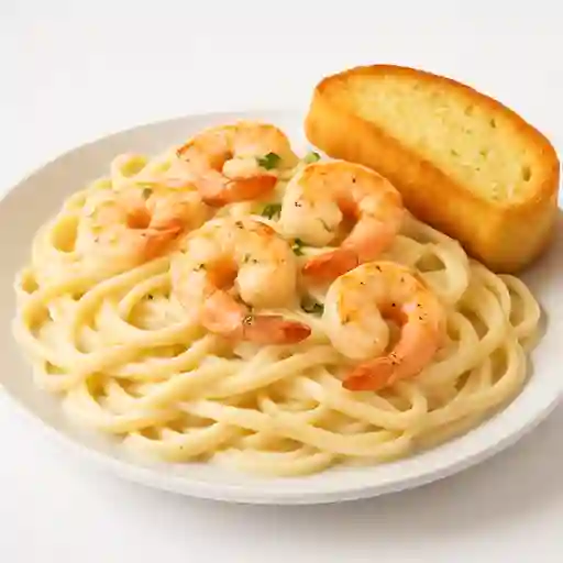 Pasta con Camarones