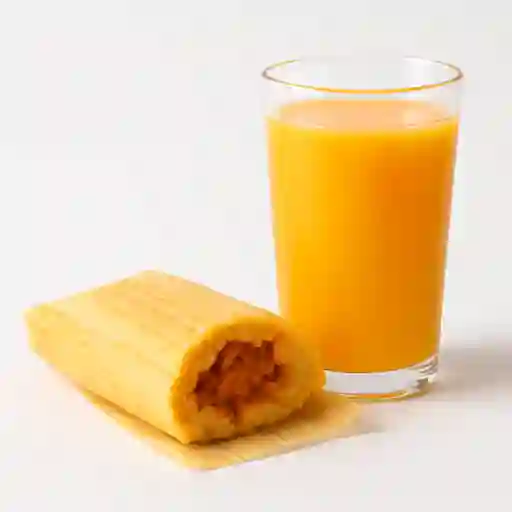 Combo Tamal + Jugo