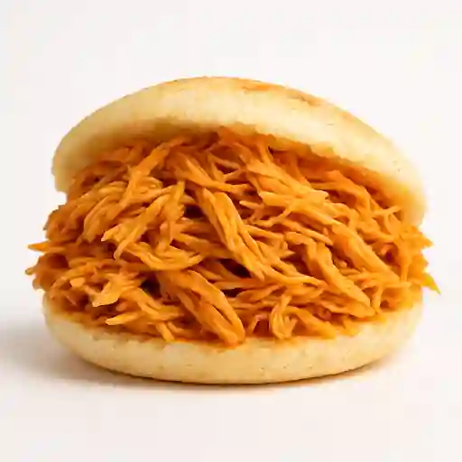 Arepa con Pollo Desmechado