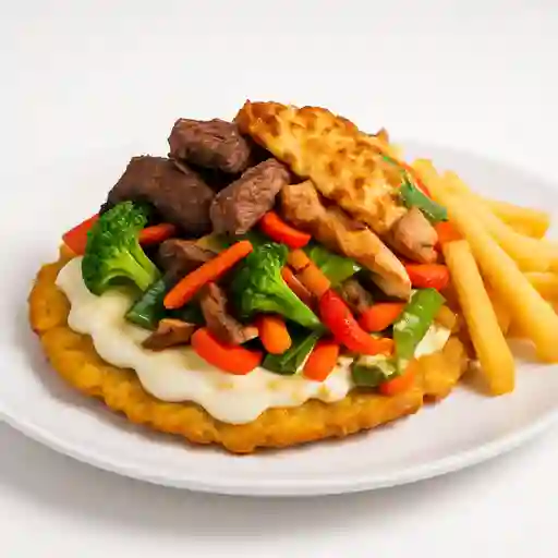 Patacón Parrillada