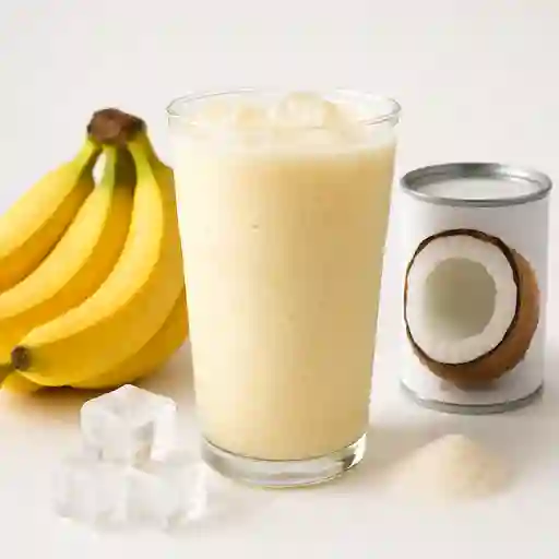 Banano y Leche de Coco