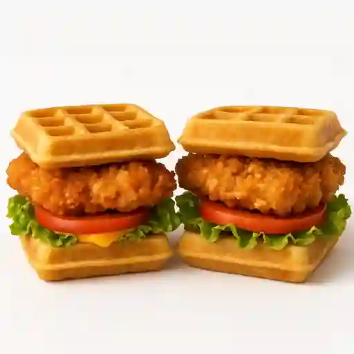 Waffles de Pollo