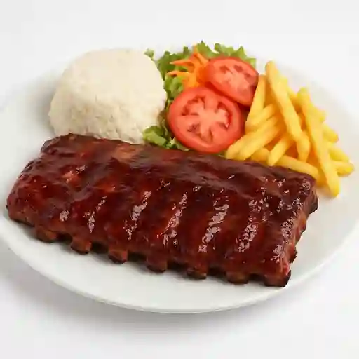 Costillas Bbq de la Casa
