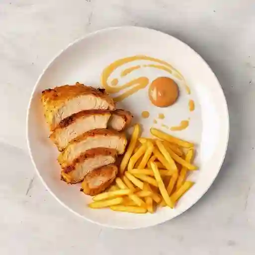 Pollo con Papitas Infantil