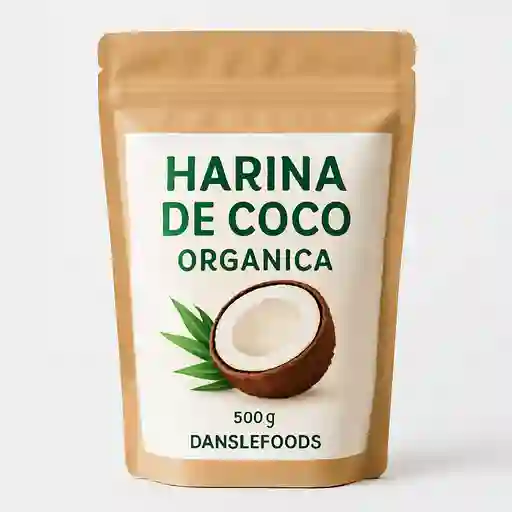 Harina de Coco Organica500gr Danslefoods
