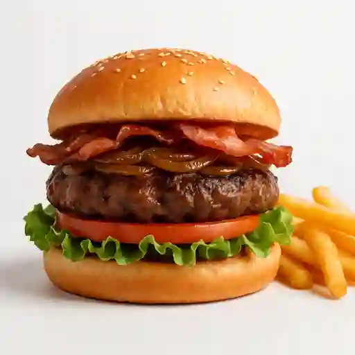 Hamburguesa Al Carbón