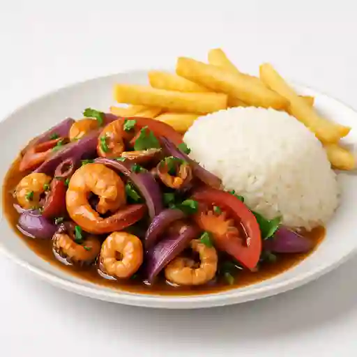 Salteado de Mariscos