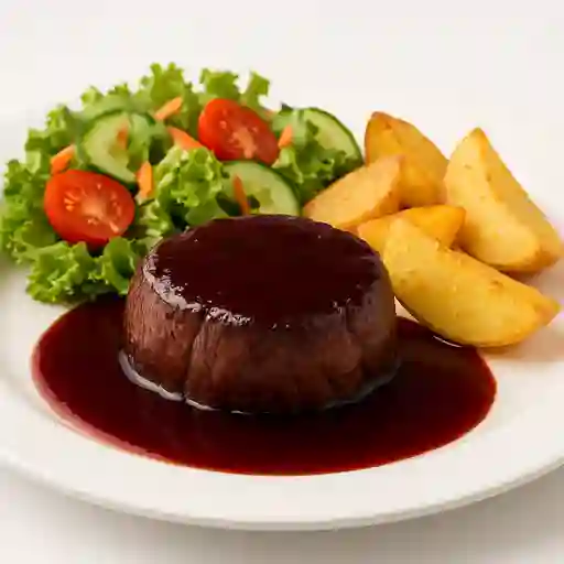 Lomo Fino en Salsa Vinotinto