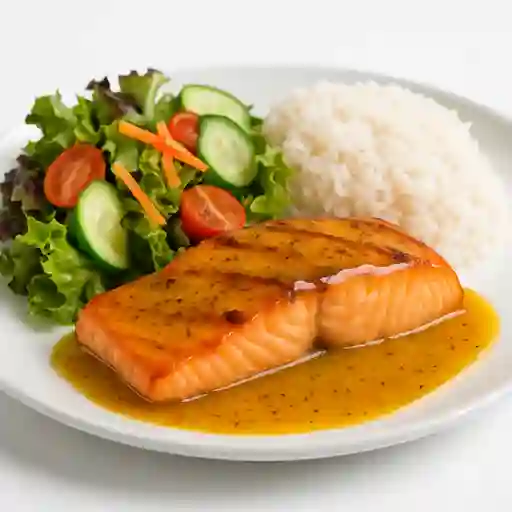 Salmon en Miel Mostaza