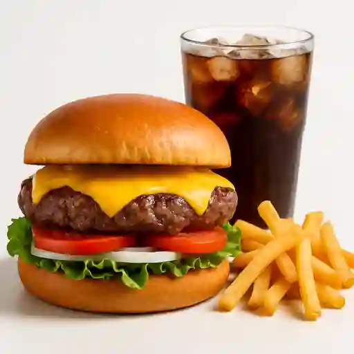 Combo Hamburguesa Super Rincón