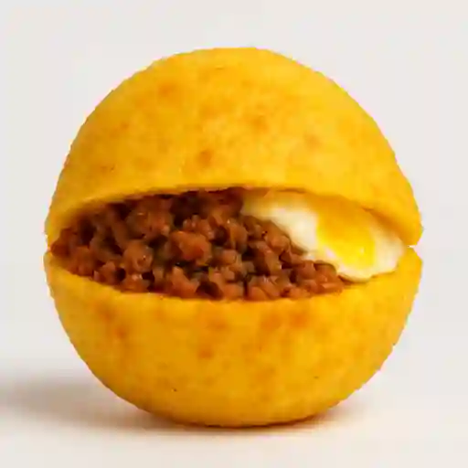 Arepa de Huevo con Carne Molida