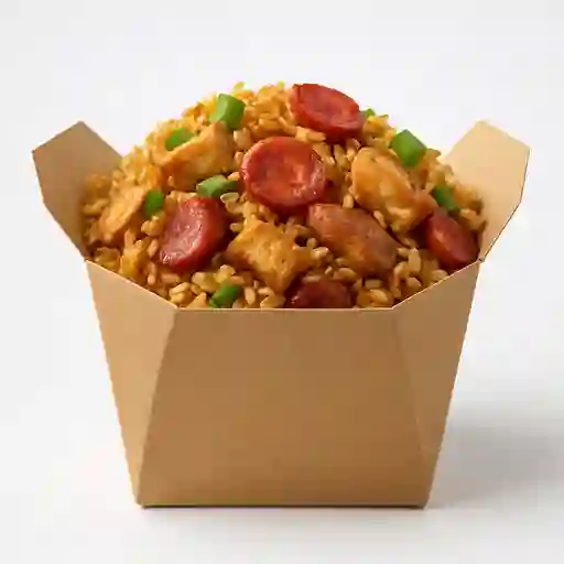 Arroz Pituco (Pollo, Cerdo, Chorizo)