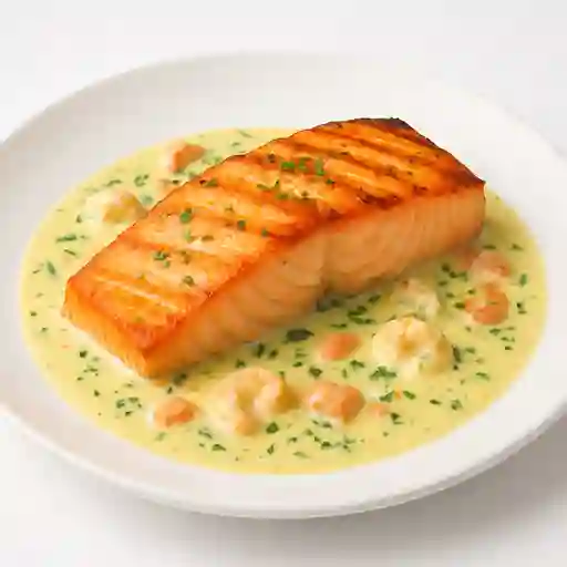 Salmón en Salsa Cremosa