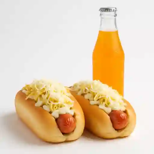 2 Perros Pequeños y Gaseosa