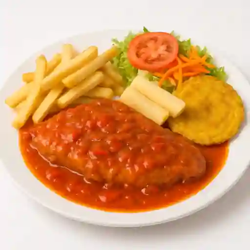 Bagre en Salsa.