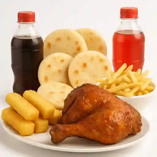 1/2 Pollo Super Especial