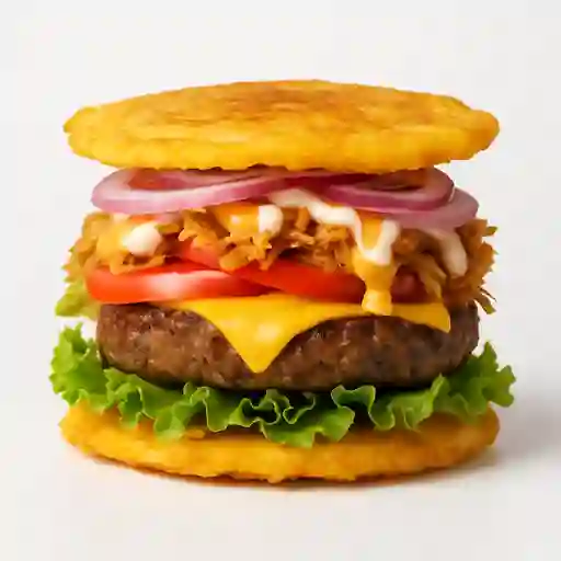 Hamburguesa de Patacon Sencillo