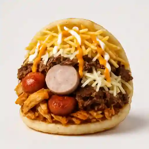 Arepa con Todo