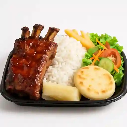 Bandeja con Costillas