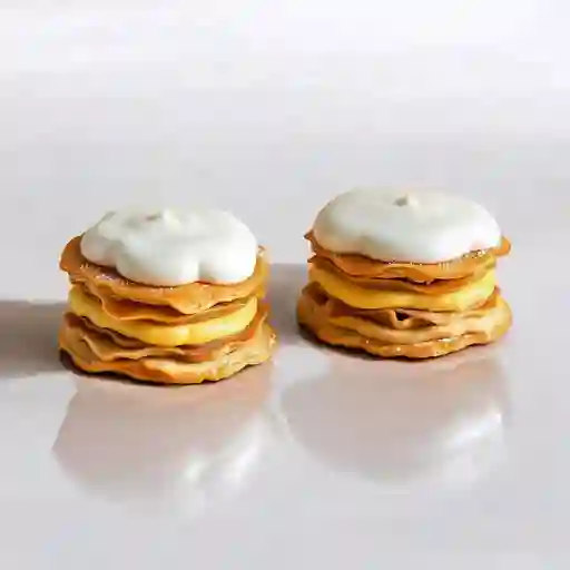 2 Porciones Milhoja Chantilly
