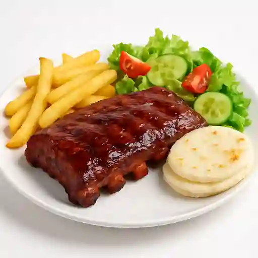 Costillas a la Bbq