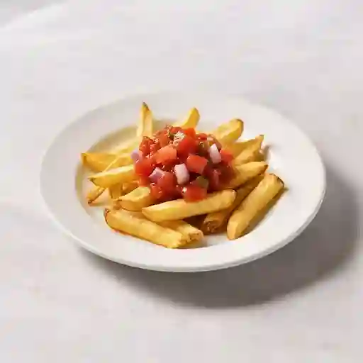 Adición de Salsa Papas