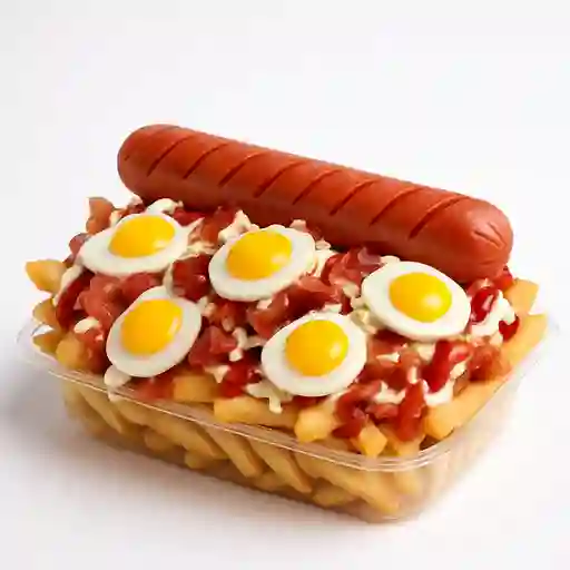 Salchipapa Super