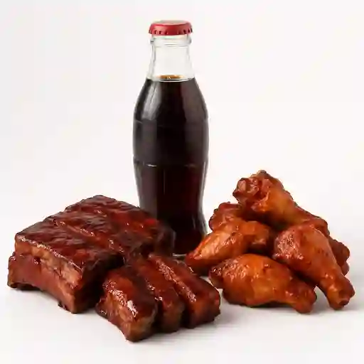 Combo Costilla y Alitas Bqq