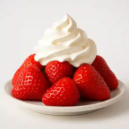 Fresas con Chantilly