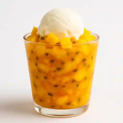 Maracumango con Helado