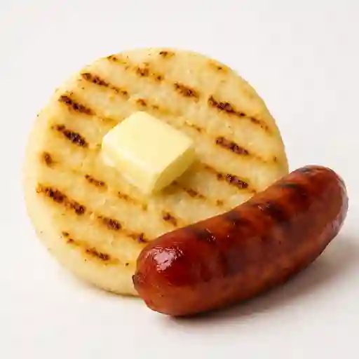 Arepa Paisa con Chorizo