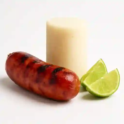 Chorizo con Bollito y Limon