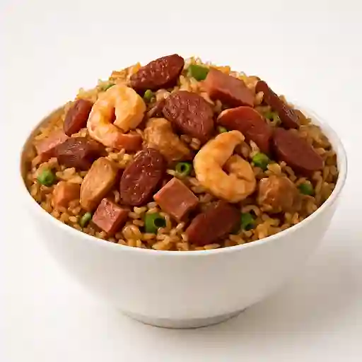 Media Arroz Chino (4 Carnes) 3 Personas