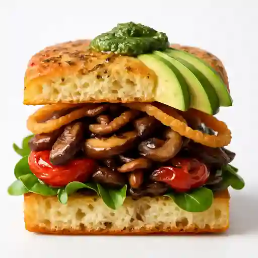 Focaccia Shiitake