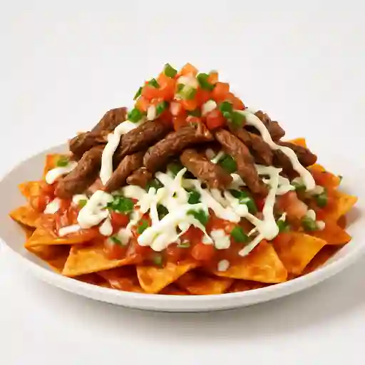 Chilaquiles Fajitas de Res