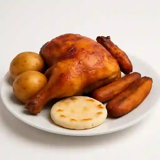 Medio Pollo Doradito