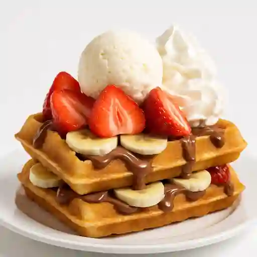 Waffles de Nutella