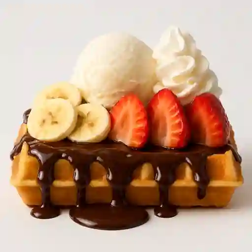 Waffle de Chocolate