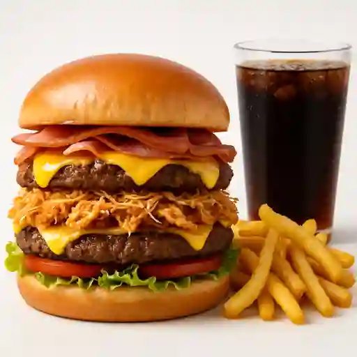 Combo Hamburguesa Dúplex
