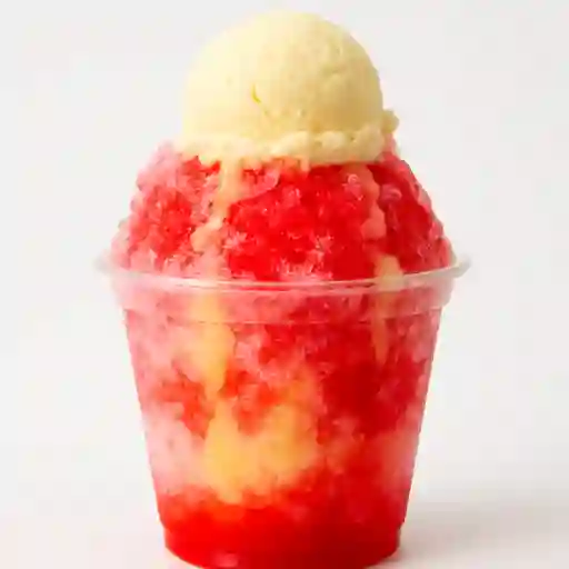 Raspao con Helado