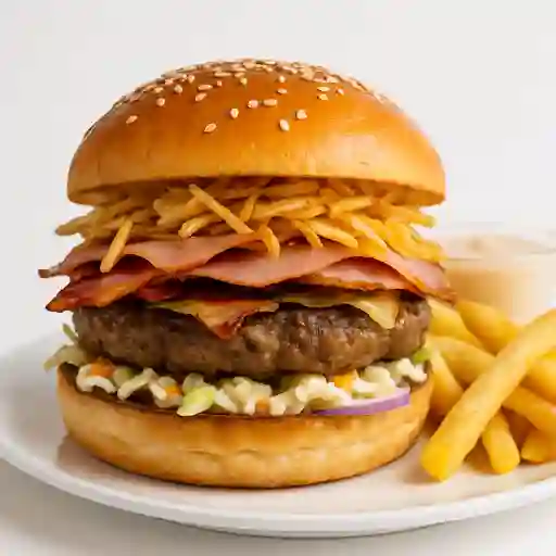 Hamburguesa con Papas