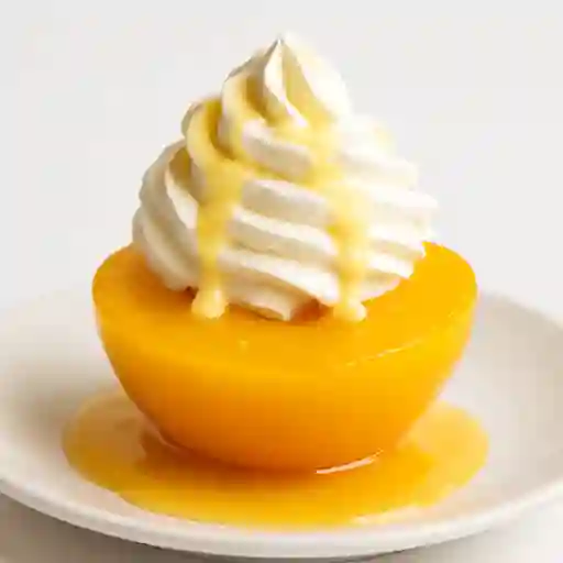 Durazno con Crema