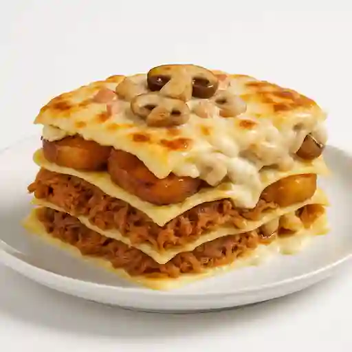 Lasaña Carbonara Pequeña