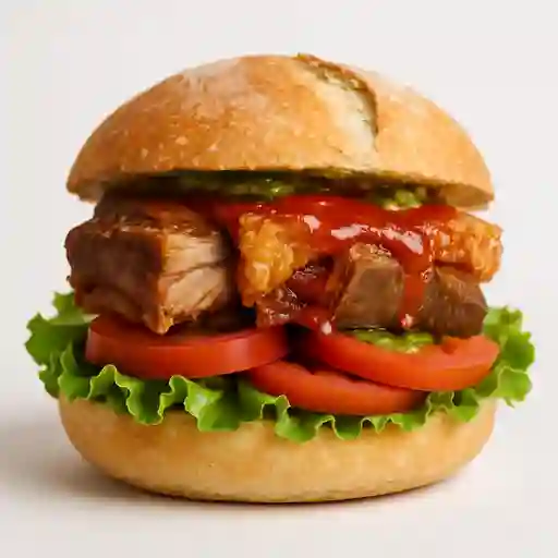 Costilla con Chicharrón