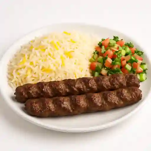 Kababa con Arroz